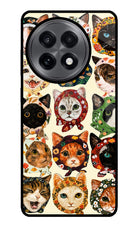 Cool Cat OnePlus 13R Glass Case
