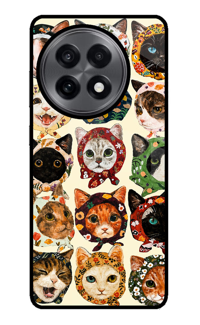 Cool Cat OnePlus 13R Glass Case