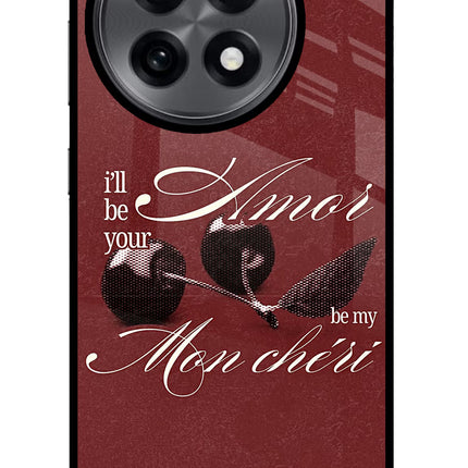 Velvet Cherry OnePlus 13R Glass Case