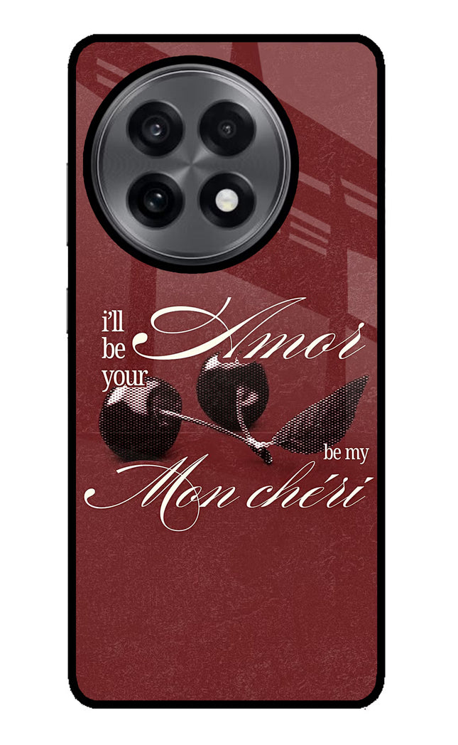 Velvet Cherry OnePlus 13R Glass Case