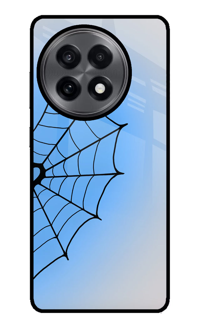 Blue Web OnePlus 13R Glass Case