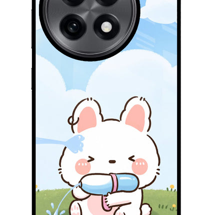 Bunny Treat OnePlus 13R Glass Case