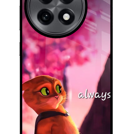 Always Cat OnePlus 13R Glass Case