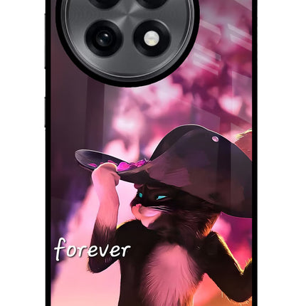 Forever Cat OnePlus 13R Glass Case