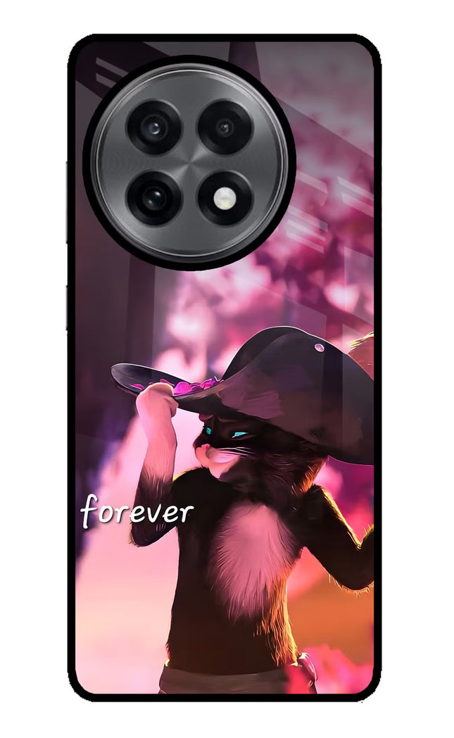 Forever Cat OnePlus 13R Glass Case