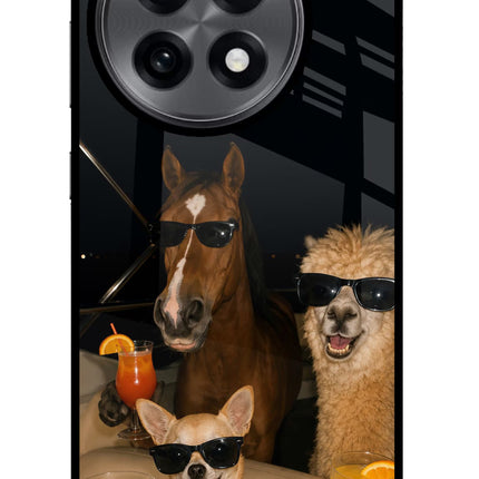Party Squad OnePlus 13R Glass Case