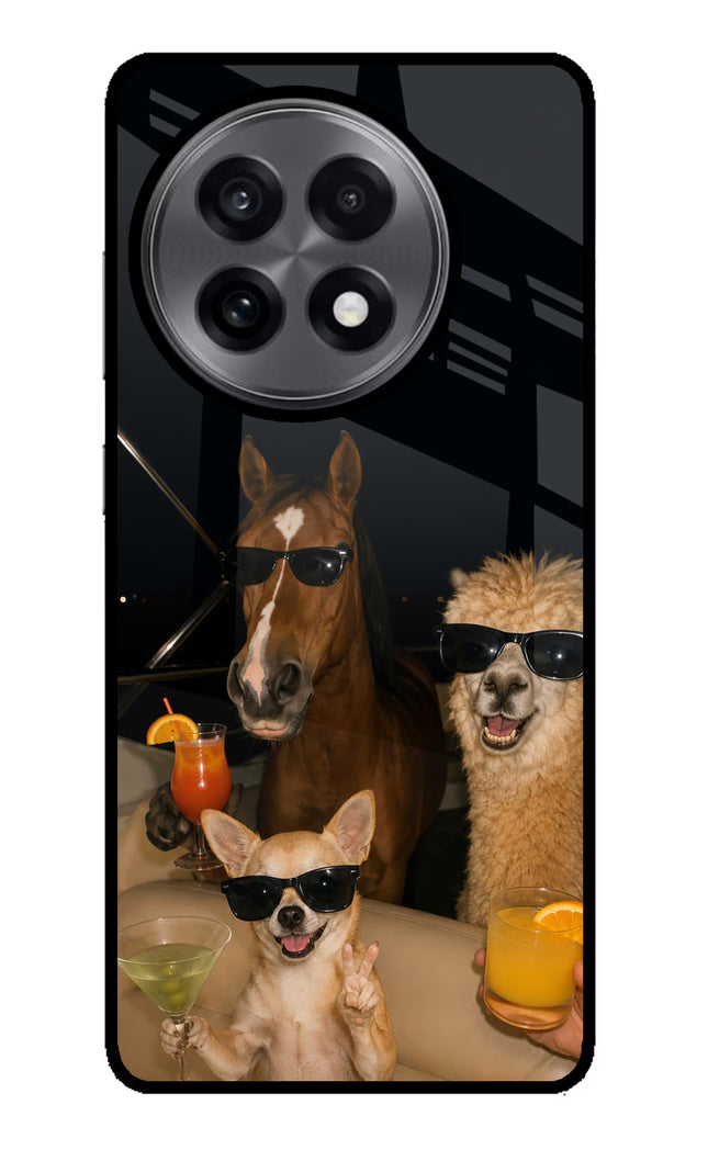 Party Squad OnePlus 13R Glass Case