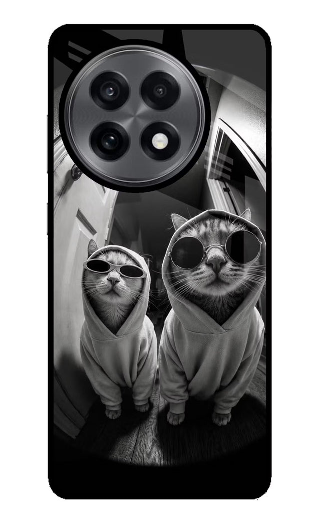 Hood Cats OnePlus 13R Glass Case