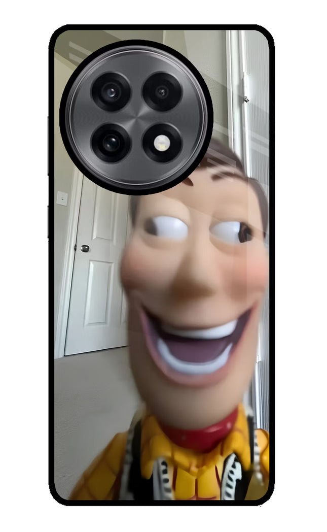 Side Eye Woody OnePlus 13R Glass Case