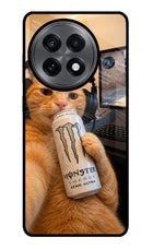 Gamer Cat Energy OnePlus 13R Glass Case