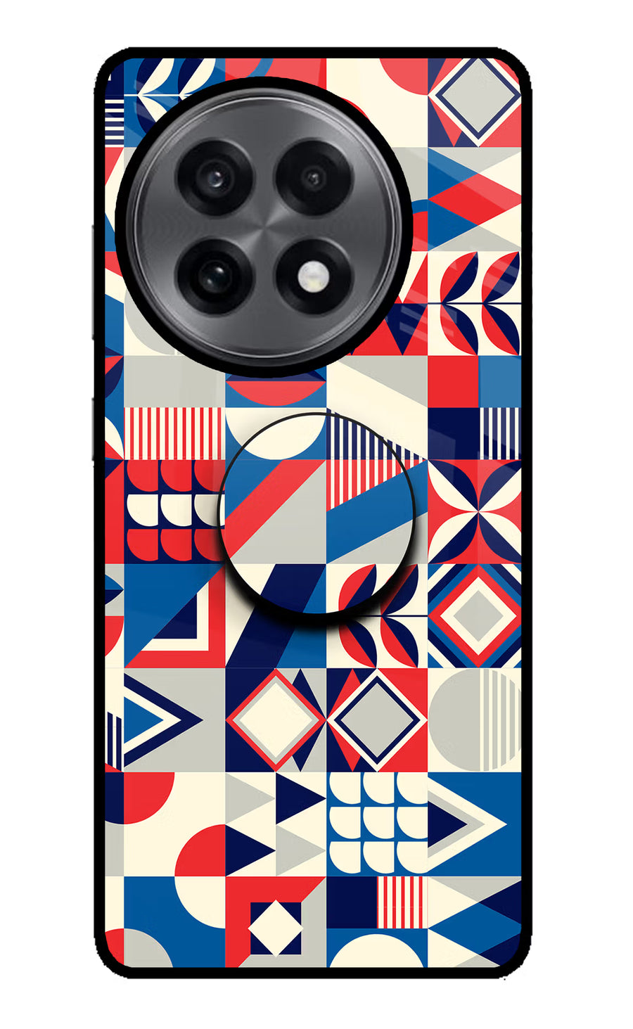 Colorful Pattern OnePlus 13R Pop Case, Metal case