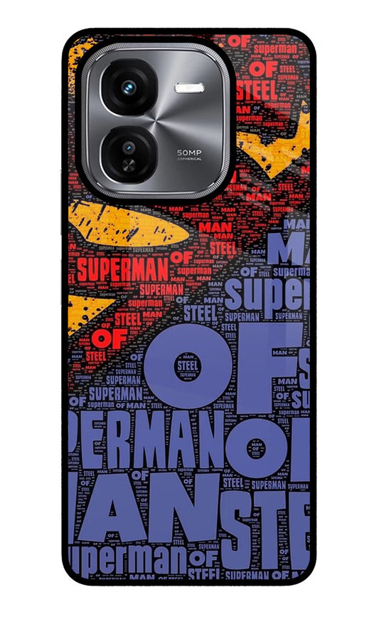 Superman iQOO Z9X Glass Case
