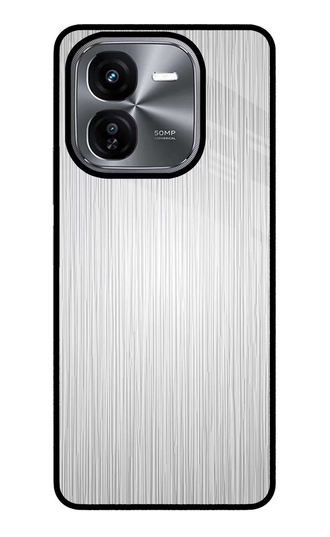 Wooden Grey Texture iQOO Z9X Glass Case