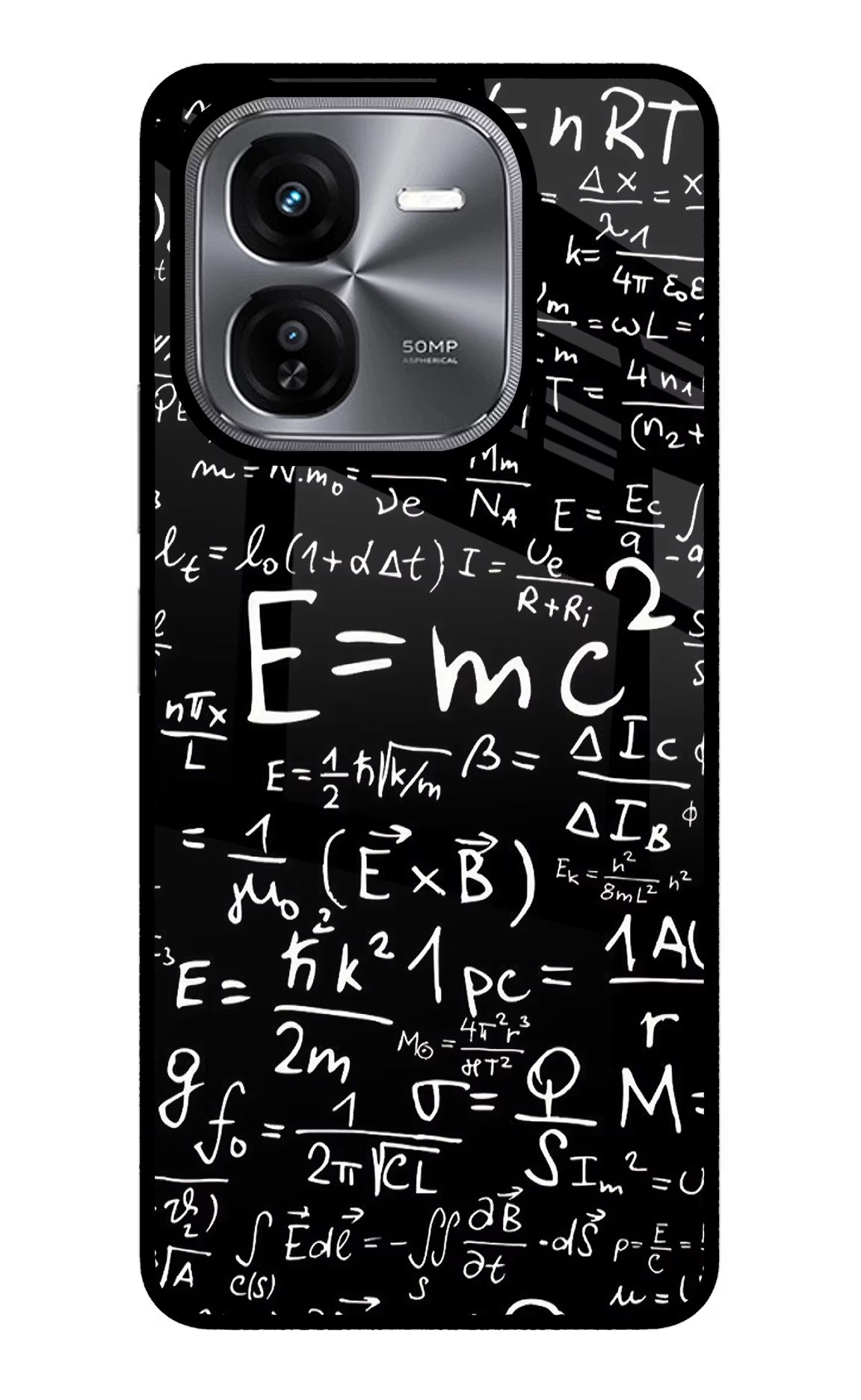 Physics Formula iQOO Z9X Glass Case