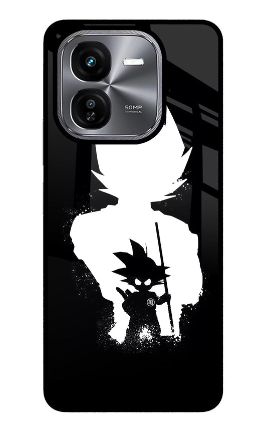 Goku Shadow iQOO Z9X Glass Case