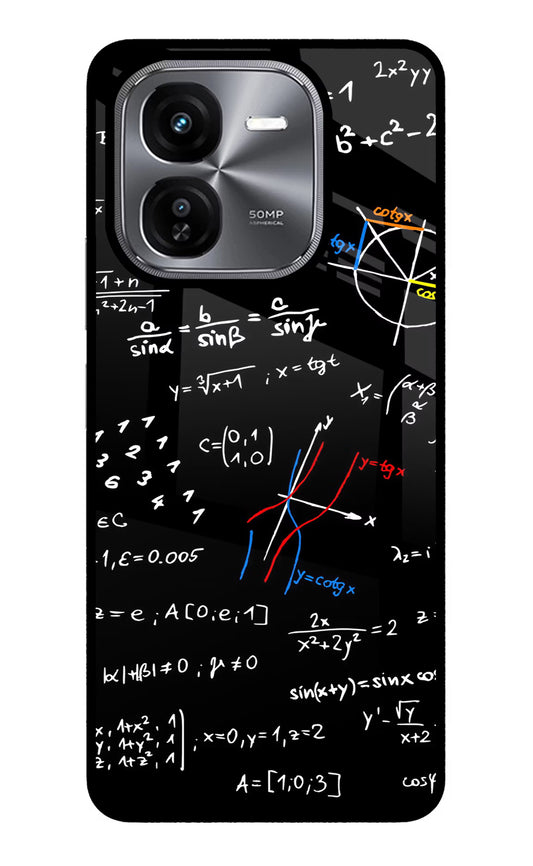 Mathematics Formula iQOO Z9X Glass Case