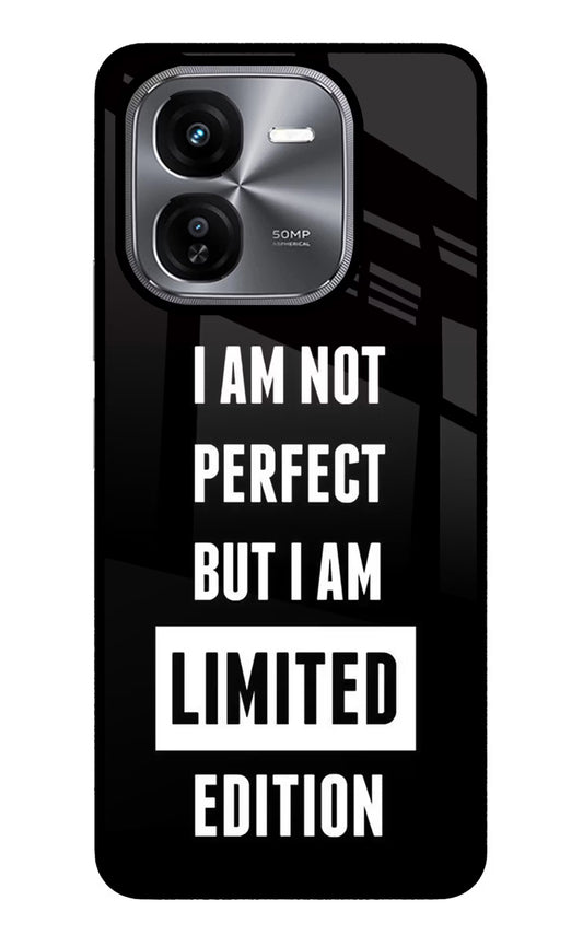 I Am Not Perfect But I Am Limited Edition iQOO Z9X Glass Case