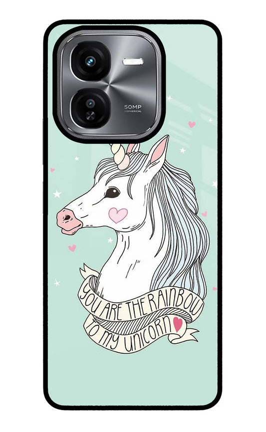 Unicorn Wallpaper iQOO Z9X Glass Case