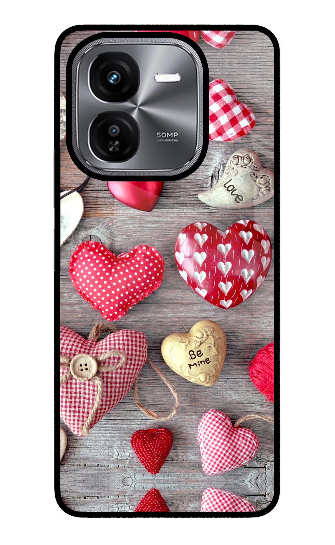 Love Wallpaper iQOO Z9X Glass Case