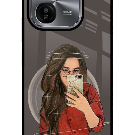 Selfie Queen iQOO Z9X Glass Case