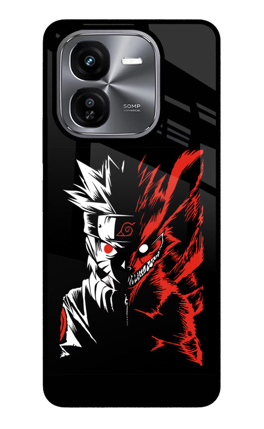 Naruto Two Face iQOO Z9X Glass Case