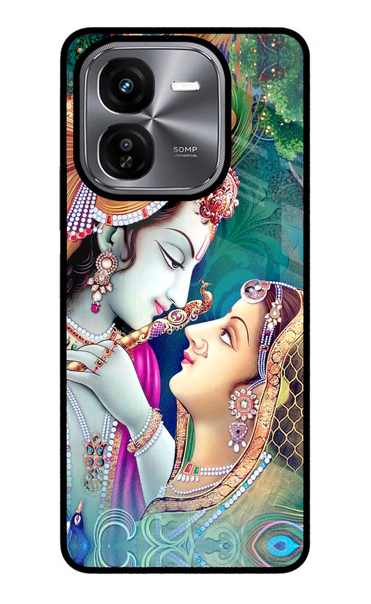Lord Radha Krishna iQOO Z9X Glass Case