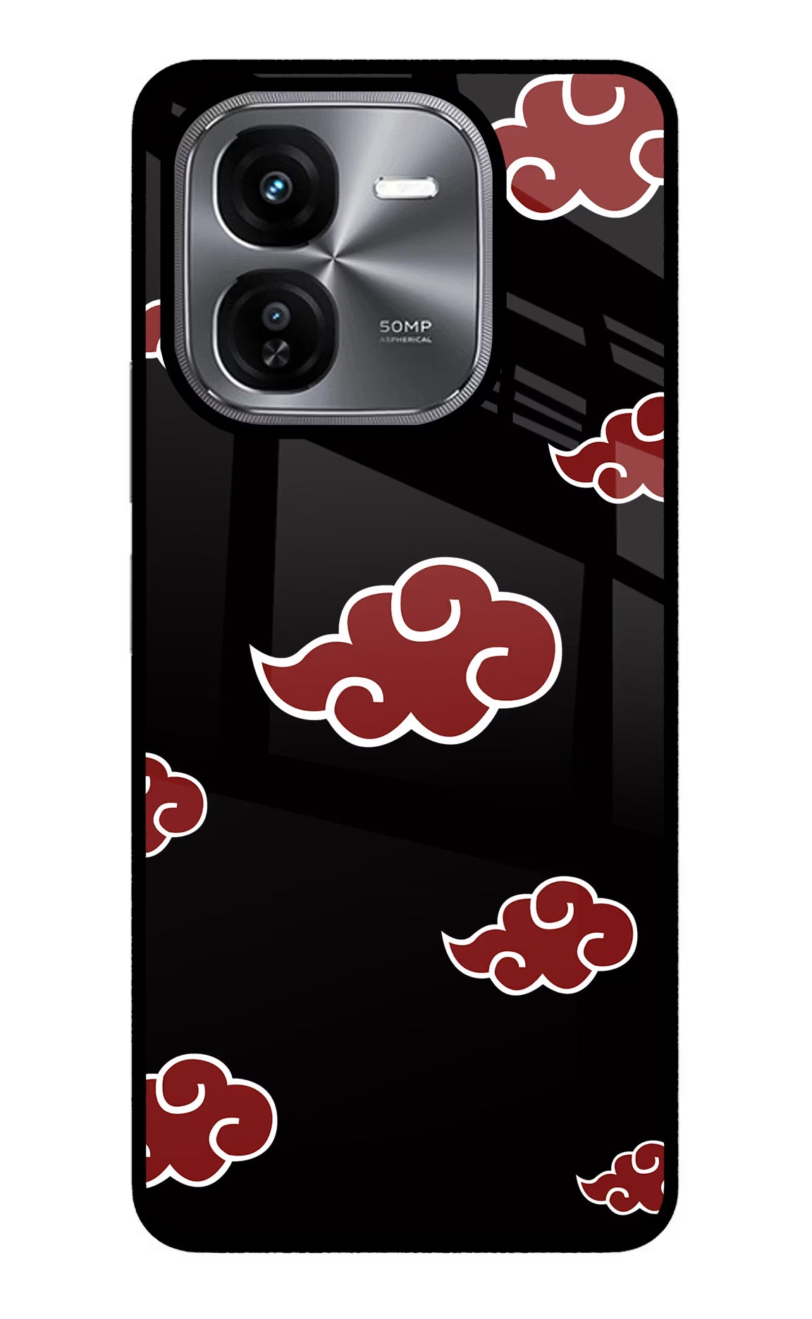Akatsuki iQOO Z9X Glass Case Back Cover by Casekaro
