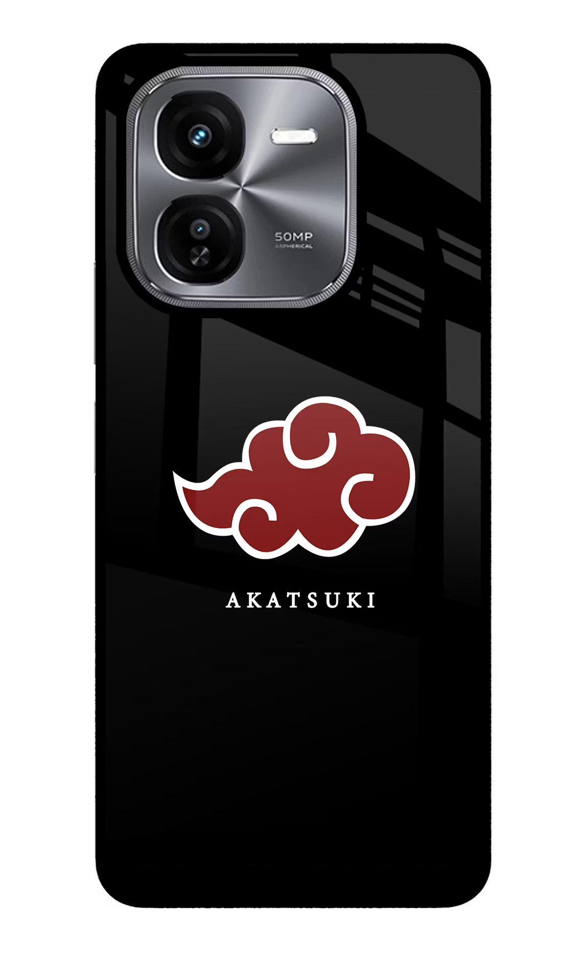 Akatsuki iQOO Z9X Glass Case Back Cover by Casekaro