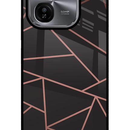 Geometric Pattern iQOO Z9X Glass Case