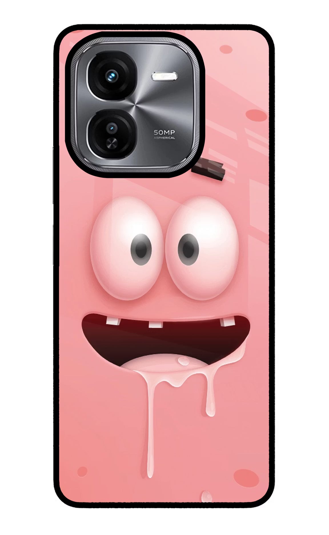 Sponge 2 iQOO Z9X Glass Case Back Cover by Casekaro