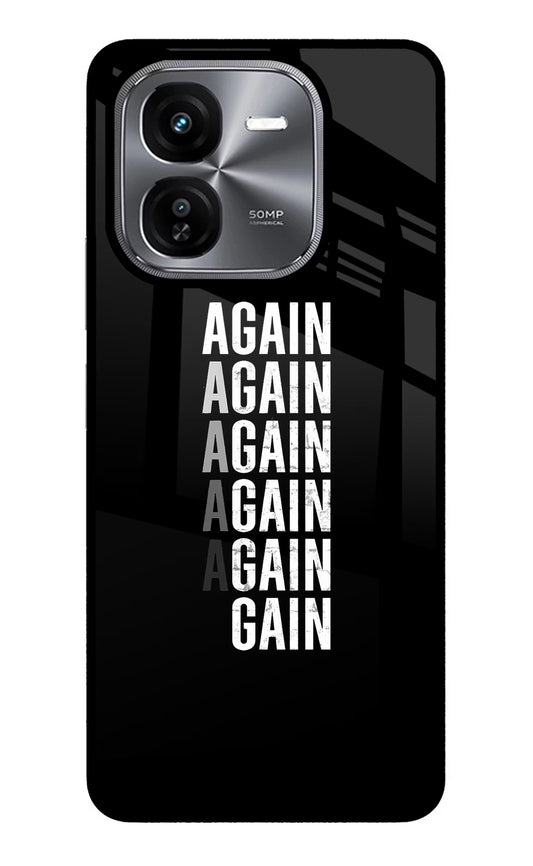 Again Again Gain iQOO Z9X Glass Case