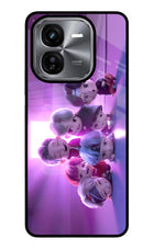 BTS Chibi iQOO Z9X Glass Case