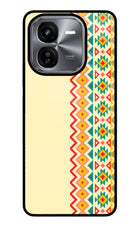 Ethnic Seamless iQOO Z9X Glass Case