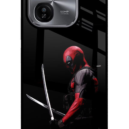 Deadpool iQOO Z9X Glass Case