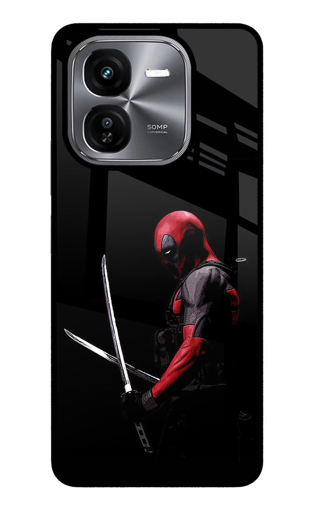 Deadpool iQOO Z9X Glass Case