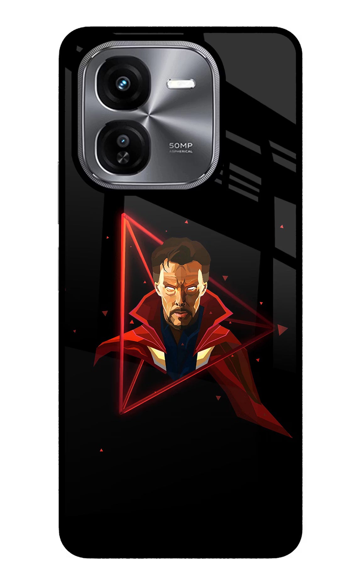 Doctor Ordinary iQOO Z9X Glass Case Back Cover by Casekaro