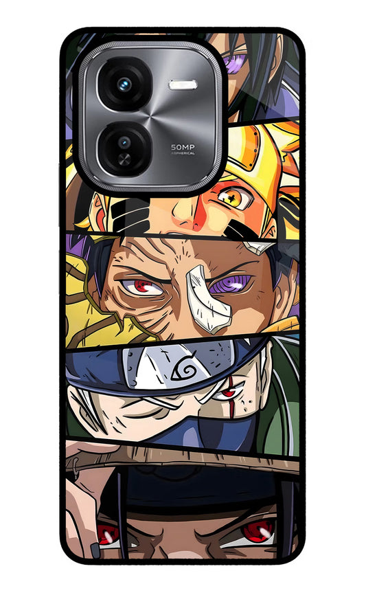 Naruto Character iQOO Z9X Glass Case
