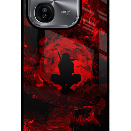 Itachi Uchiha iQOO Z9X Glass Case
