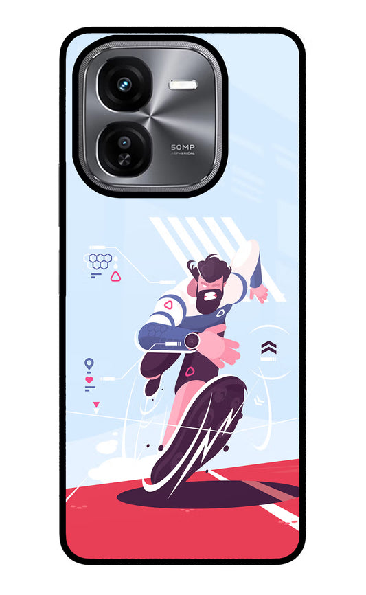 Run Pro iQOO Z9X Glass Case