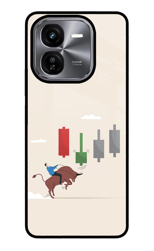 Bull Trading Momentum iQOO Z9X Glass Case