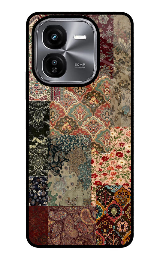 Desi Print iQOO Z9X Glass Case