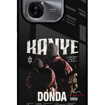 Donda Kanye West iQOO Z9X Glass Case