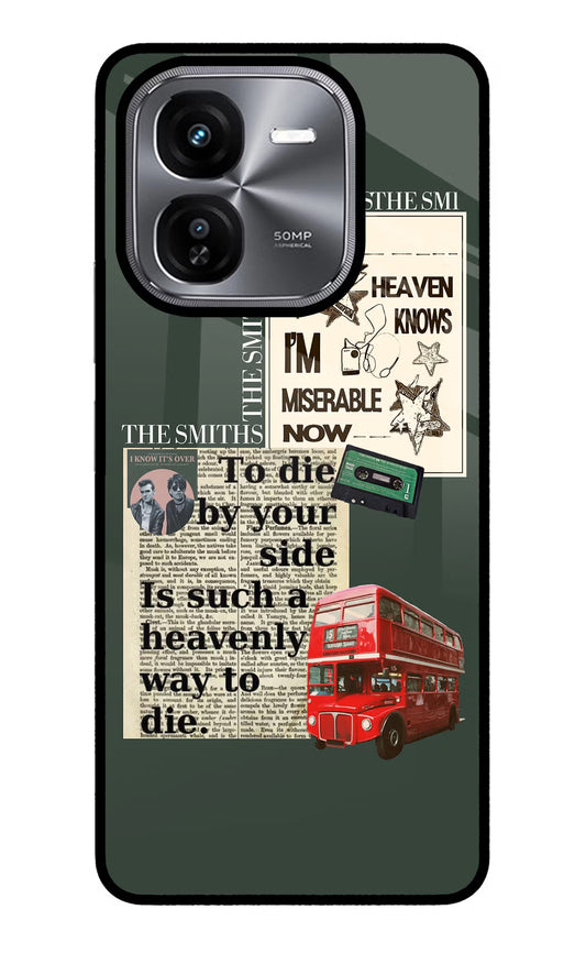 The Smiths iQOO Z9X Glass Case