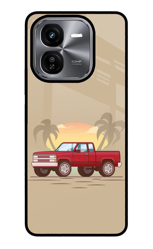 Desert Classic Drive iQOO Z9X Glass Case