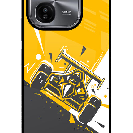 Track King iQOO Z9X Glass Case