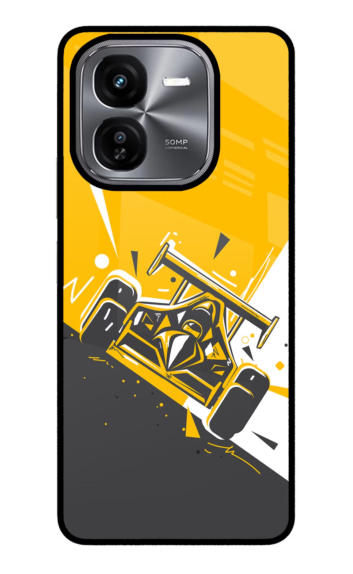 Track King iQOO Z9X Glass Case