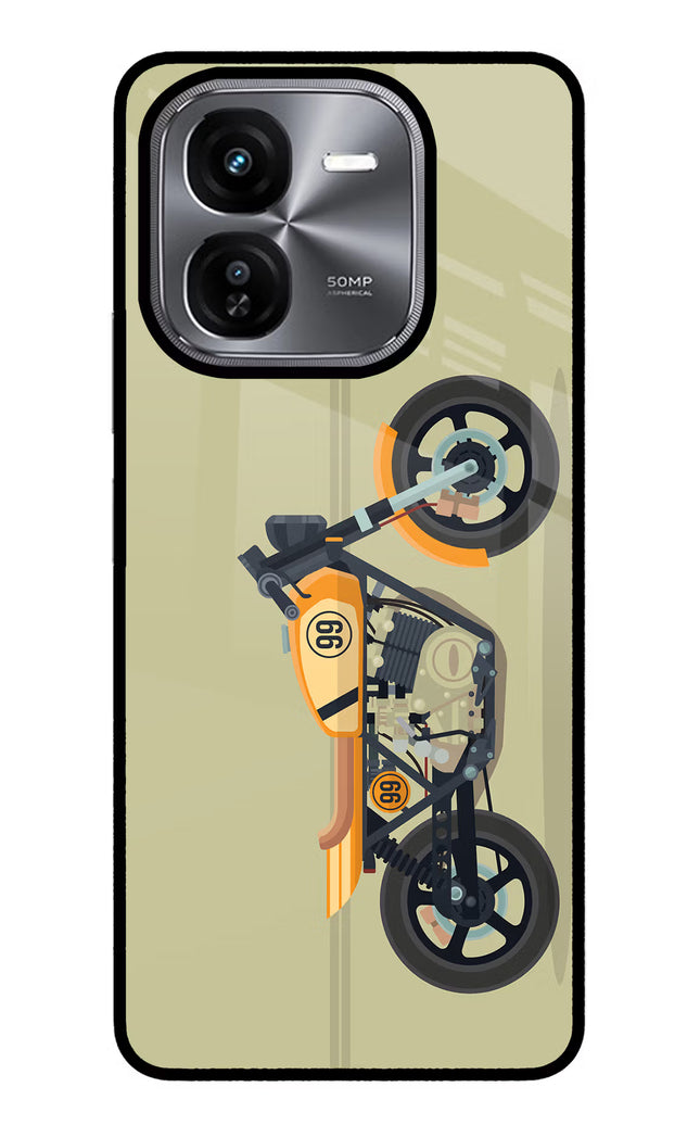 Vertical Speedster iQOO Z9X Glass Case