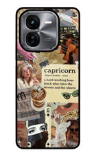 Capricorn Zodiac iQOO Z9X Glass Case