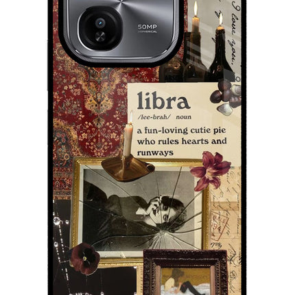 Libra Zodiac iQOO Z9X Glass Case