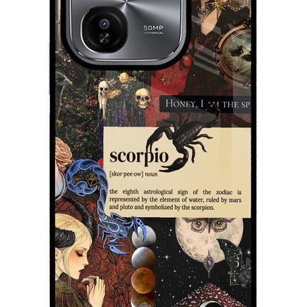 Scorpio Zodiac iQOO Z9X Glass Case